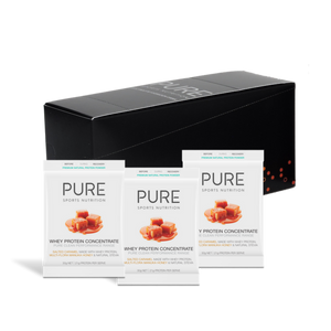 PURE WHEY PROTEIN - 30GM - SALTED CARAMEL - BOX OF 25
