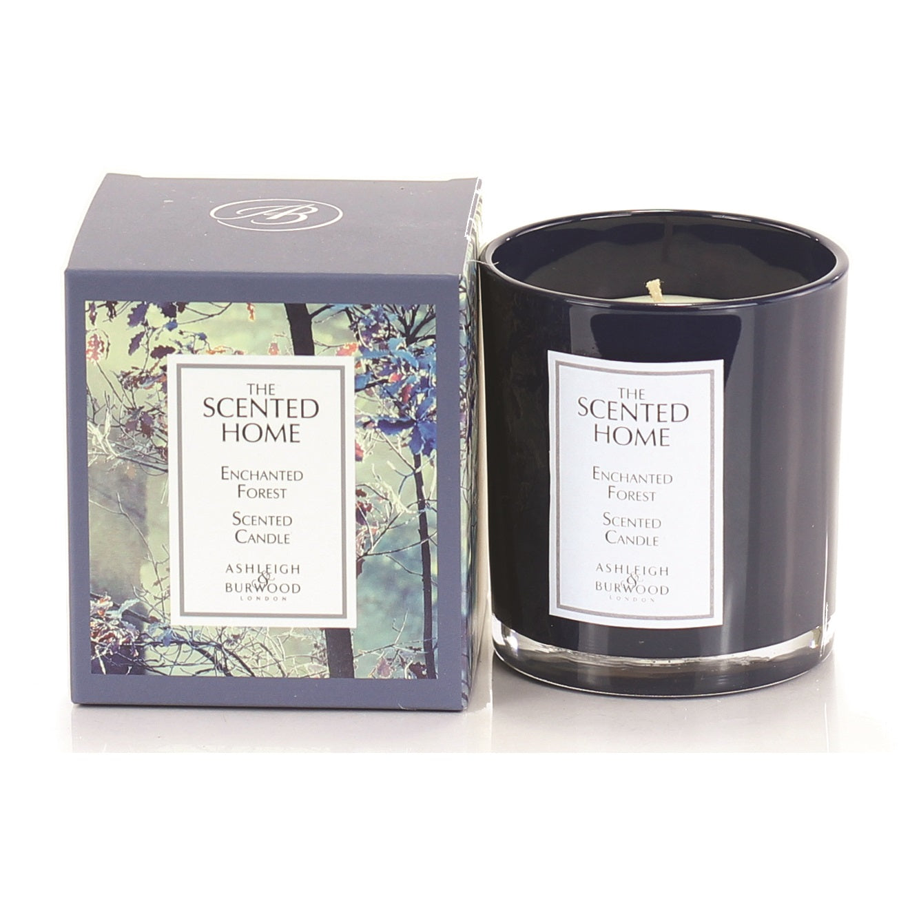 BOXED GLASS CANDLE 225G ENCHANTED FOREST - SCENTED HOME