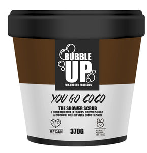 Bubble Up The Shower Scrub 400g - You Go Coco