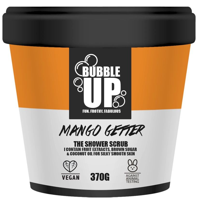 Bubble Up The Shower Scrub 400g - Mango Go Getter