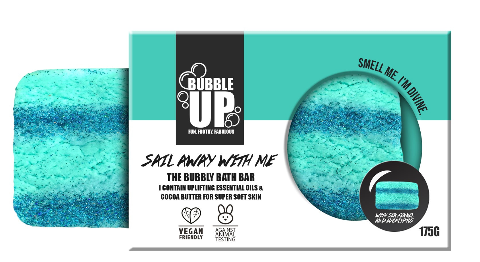 Bubble Up Bubbly Bath Bar 175g - Sail Away