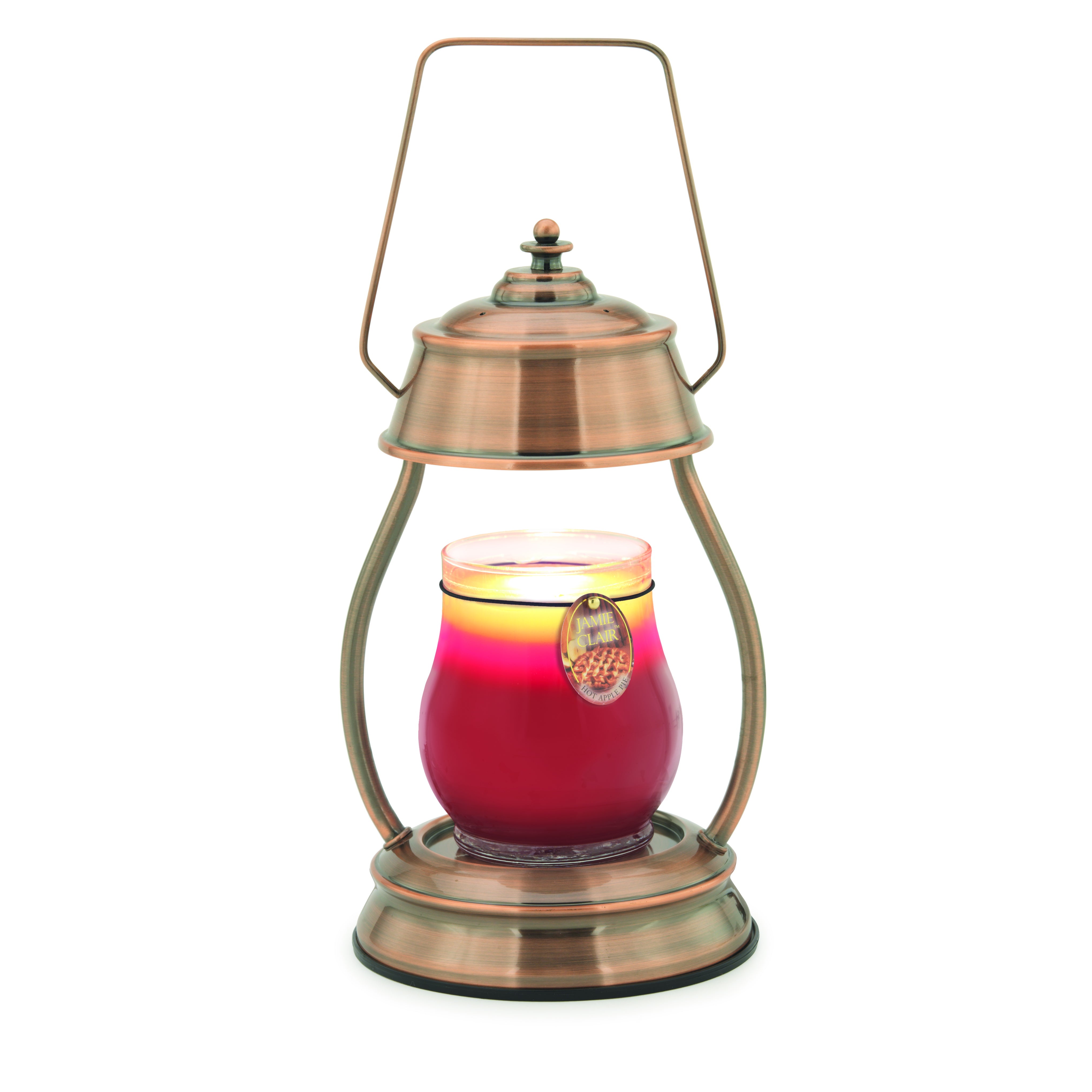 HURRICANE CANDLE WARMER LANTERN COPPER