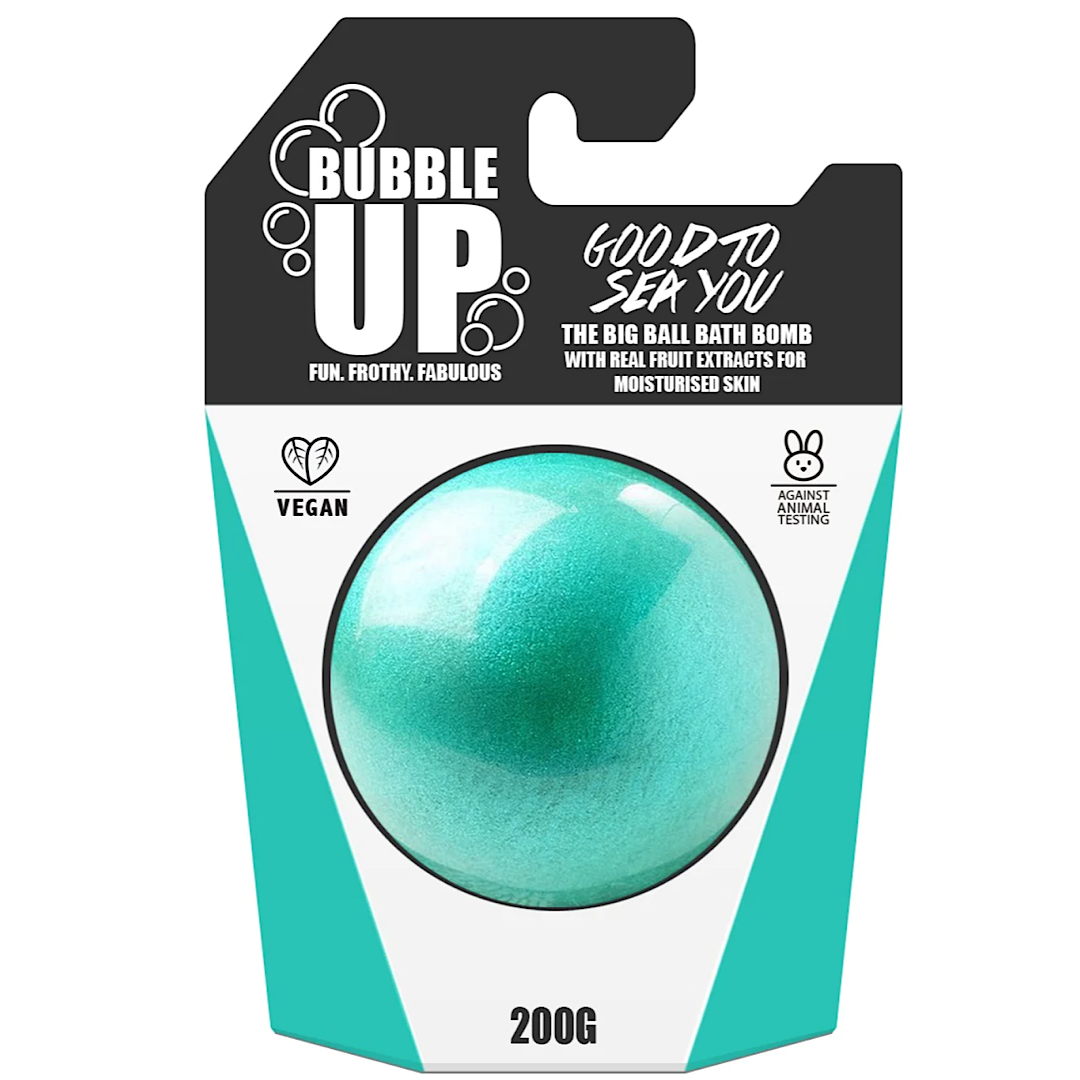 Bubble Up - Big Ball Bath Bomb 200g - Good To Sea You