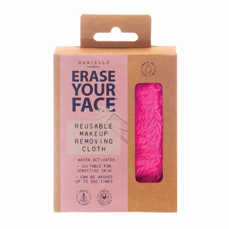Erase Your Face Bright Pink