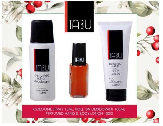 TABU 15ML 3 PIECE GIFTSET