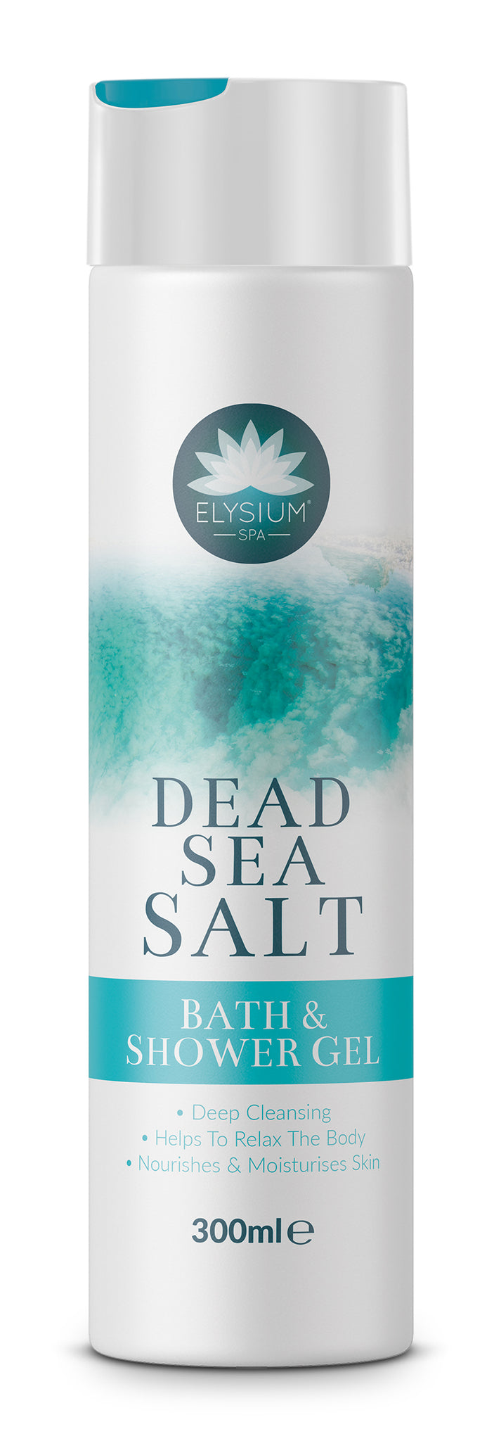 Elysium Spa Shower Gel 300ml - Dead Sea Salt - SHORT DATED