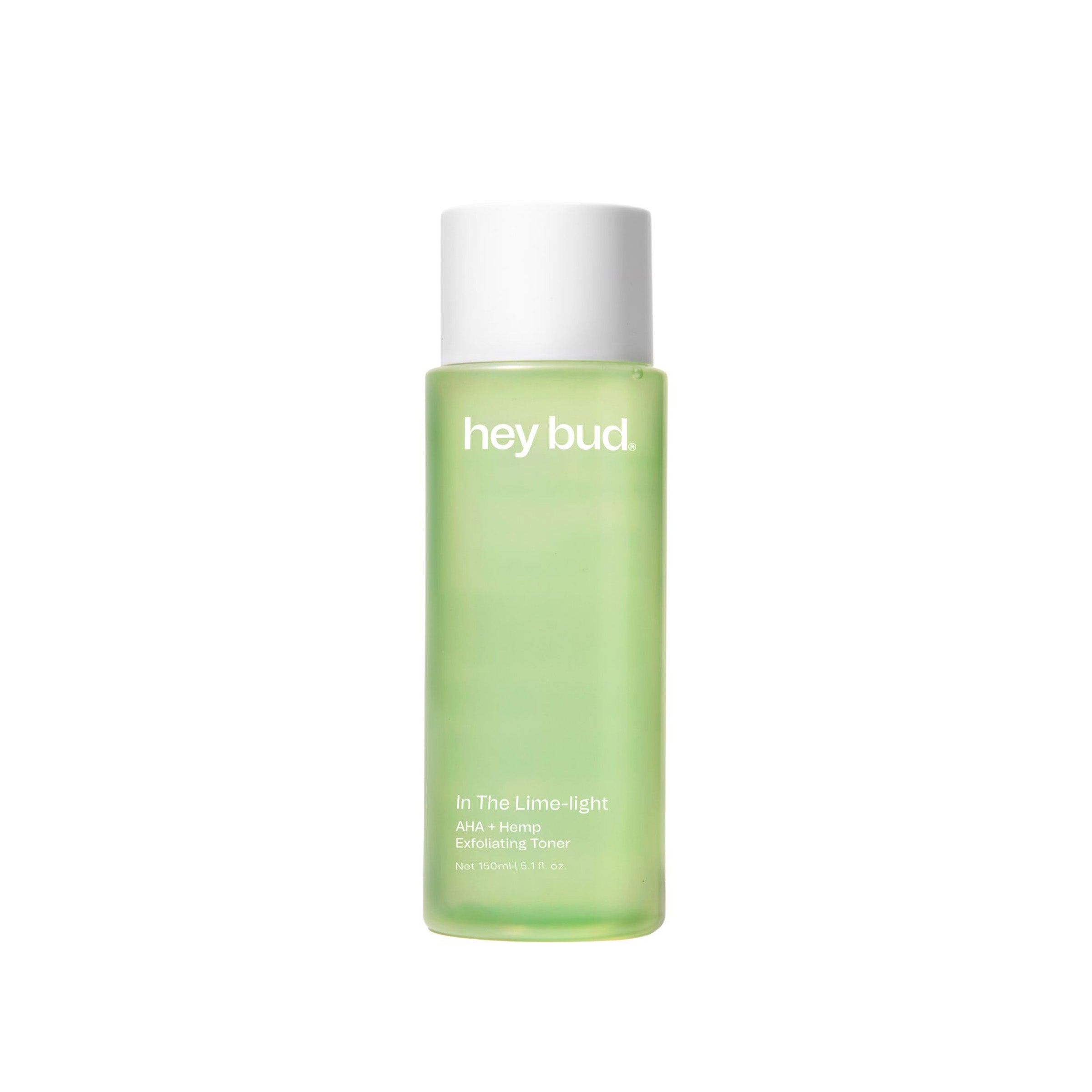 HEY BUD - AHA + HEMP EXFOLIATING TONER 150ML