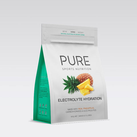 PURE ELECTROLYTE HYDRATION - 500GM POUCH - PINEAPPLE