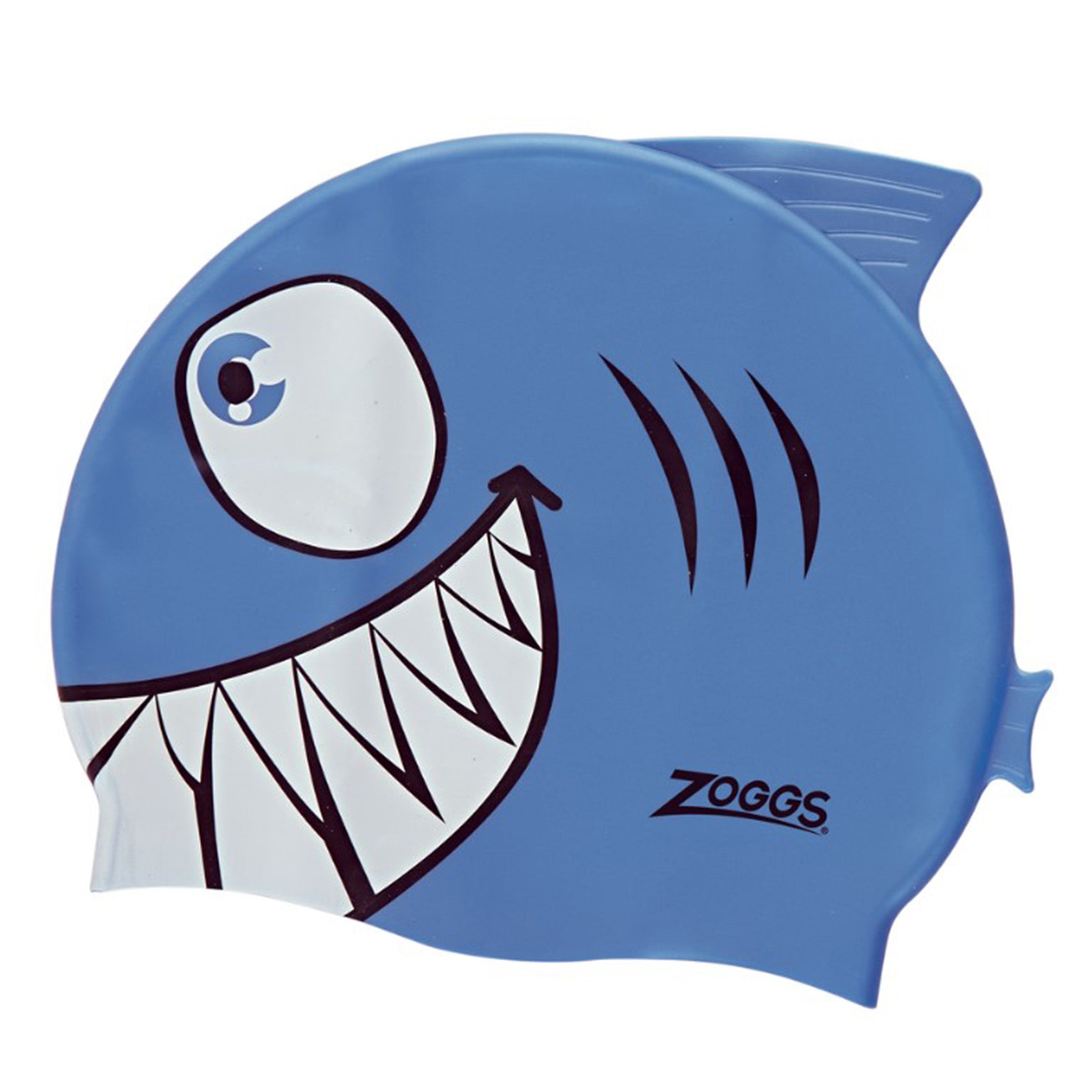 ZOGGS - SWIM CAP JUNIOR - BLUE SHARK