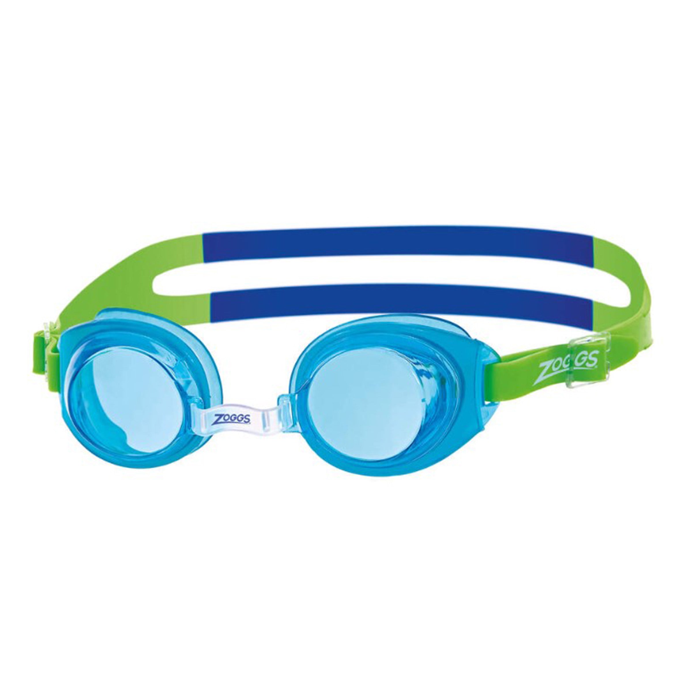 ZOGGS - KIDS GOGGLES LITTLE RIPPER - AQUA/GRN+TINT (UP TO 6)