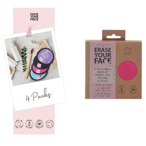 Erase Your Face Bright Circular Pads 4x Pack
