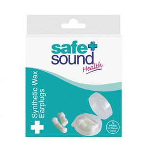 SYNTHETIC WAX EAR PLUGS 6 PAIRS