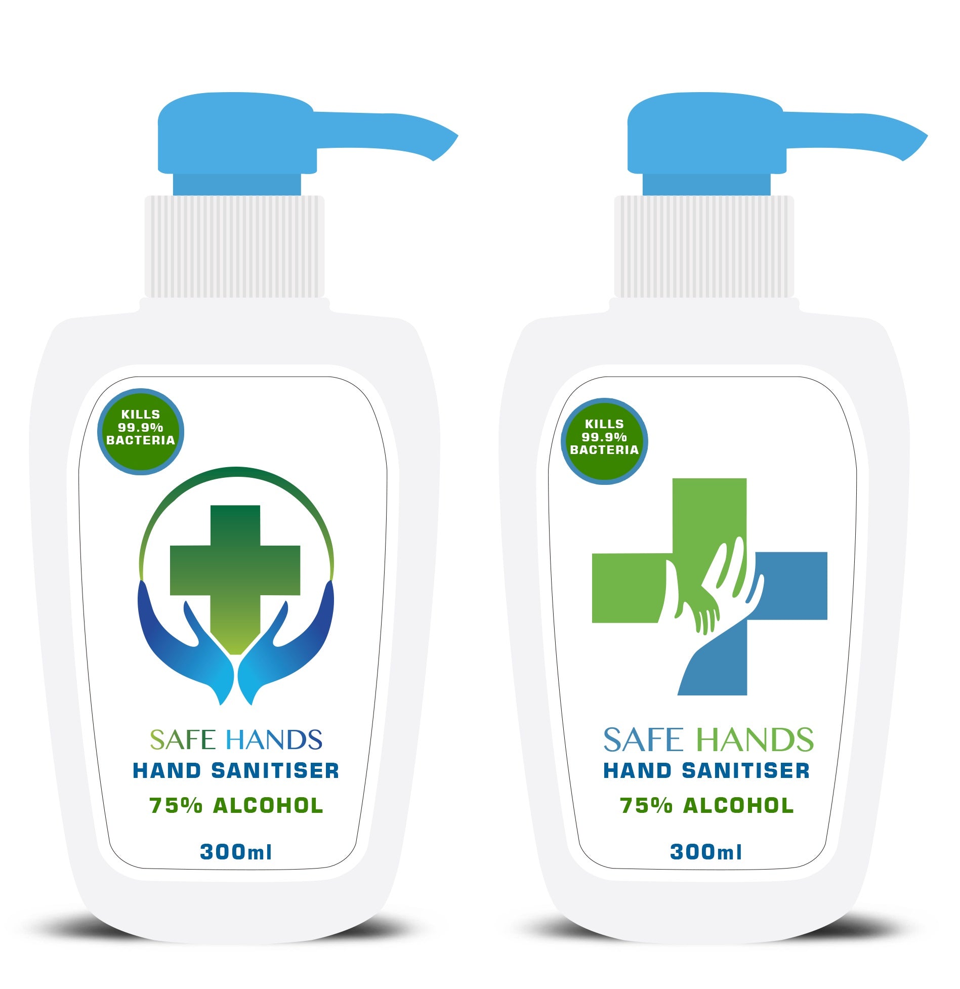 SAFE HANDS HAND SANITISER 300ML