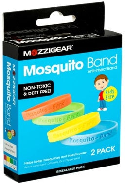 Mosquito Anti-Insect Band 2 Pack Kids Size